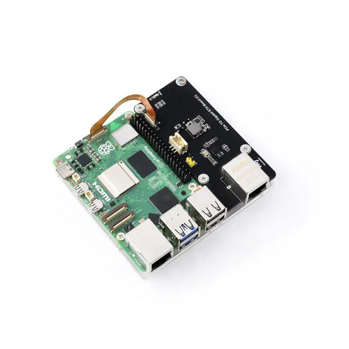 Waveshare PCIe to Gigabit ETH Board (C) for Raspberry Pi 5, Supports Raspberry Pi OS, Driver-Free, Plug & Play Adapter