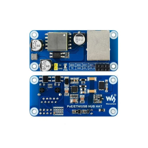 Waveshare PoE Ethernet / USB HUB HAT for Raspberry Pi Zero