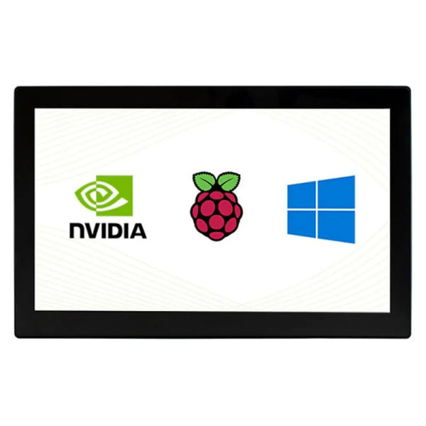 Waveshare 13.3" Capacitive Touch Screen LCD w/ Case V2, 1920×1080, HDMI, IPS