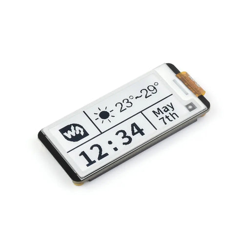 Waveshare 2.13" E-Paper HAT+ for Raspberry Pi, E-Ink Display, 250x122, SPI Interface, HAT+ Standard