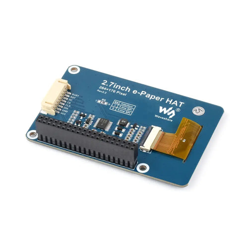 Waveshare 2.7" E-Ink Display HAT 264x176 for Raspberry Pi