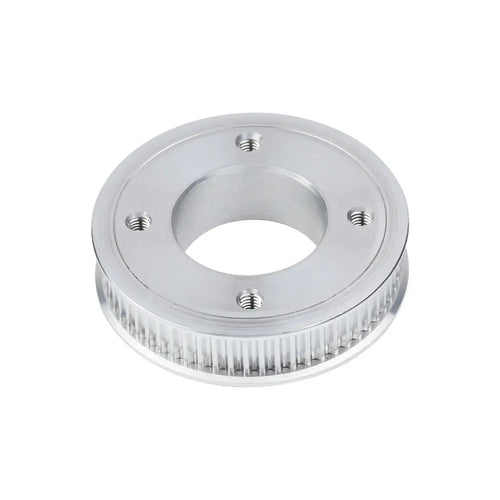 Waveshare 2GT 60 Teeth Aluminum Timing Pulley, 19mm Center Bore Diameter, w/ 4 Flat Holes