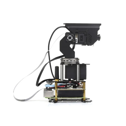 Waveshare 360° Omnidirectional High-Torque 2-Axis Expandable Pan-Tilt Camera Module, Driven by Serial Bus Servos (EU)
