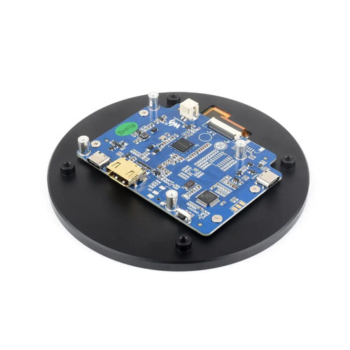 Waveshare 4" HDMI Round Touch Display, 720 × 720, IPS, 10-Point Touch, Round LCD