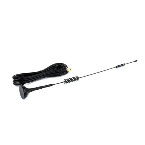 Waveshare 4G High Gain SMA Antenna for Outdoor Condition, 4G/3G/2G/LPWA Support, Waterproof, Magnetic Base