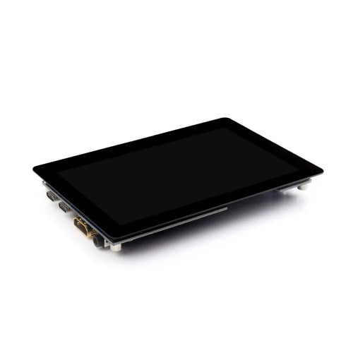 Waveshare 5" High-Brightness Touch Screen, 1024x600 Pixels, Toughened Glass Panel, HDMI Interface, IPS Panel