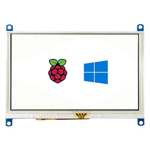 Waveshare 5" Resistive Touch Screen LCD (G), 800×480, HDMI, Various Systems Support