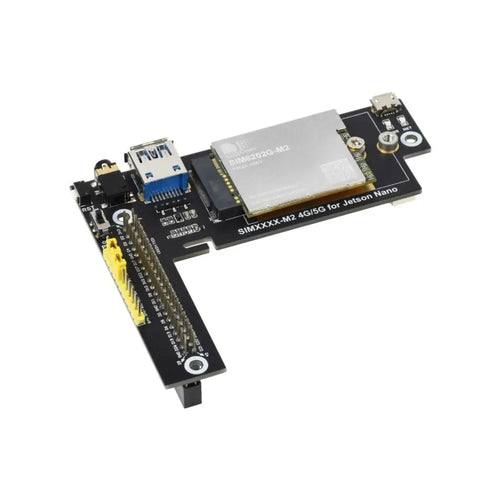 Waveshare 5G/4G/3G Module Designed for Jetson Nano, Multi Mode Multi Band (SIM8202G-M2, US)