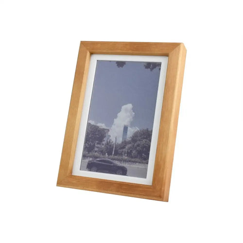 Waveshare 7.3" ACeP 7-Color E-Paper w/ Wood Frame, Ultra-Long Standby, 800 × 480 Resolution (No Batteries)