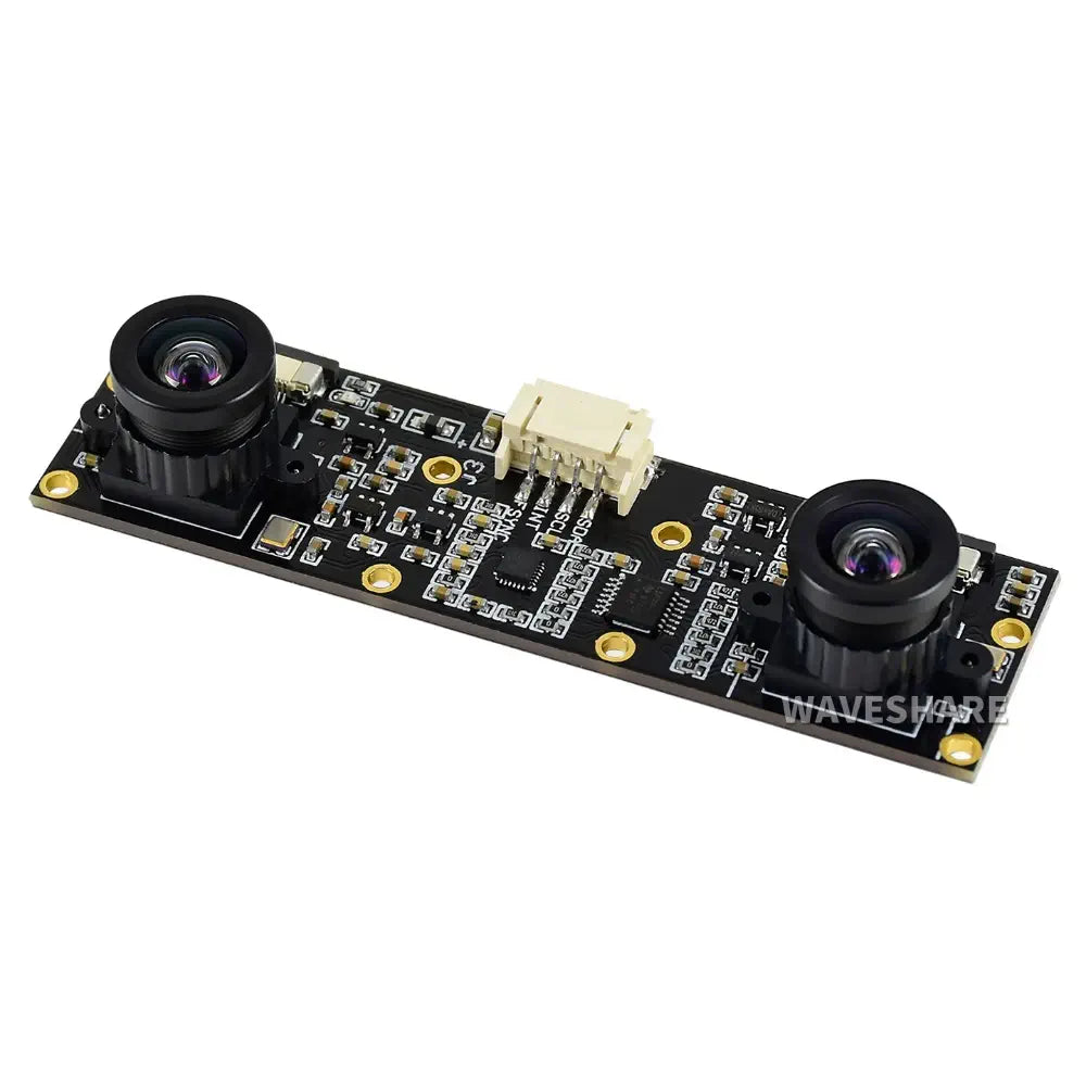 Waveshare Binocular Camera Module, Dual IMX219, 8 Megapixels, Stereo Vision, Depth Vision