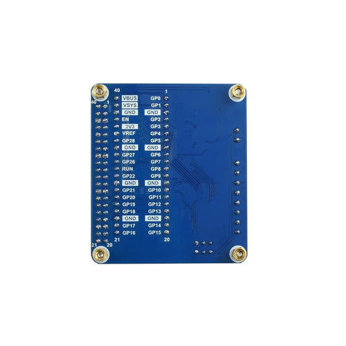 Waveshare DC Motor Driver Module for Raspberry Pi Pico, Driving up to 4 DC Motors