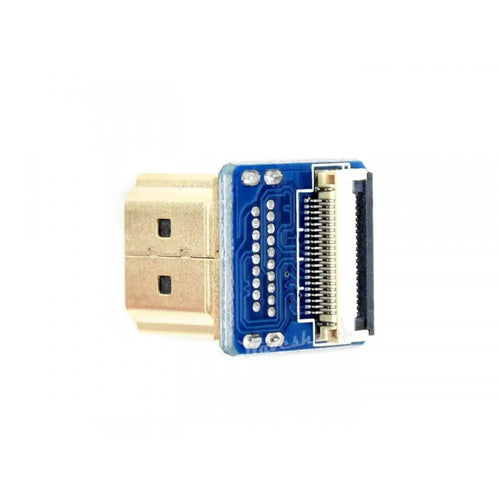 Waveshare DIY HDMI Cable: Micro HDMI Adapter Vertical