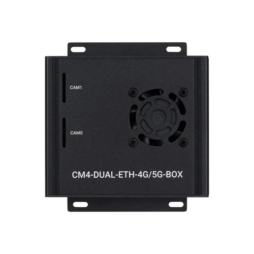 Waveshare Dual Gigabit Ethernet 5G/4G Mini-Computer Based on Raspberry Pi Compute Module 4 (not Included) (EU)