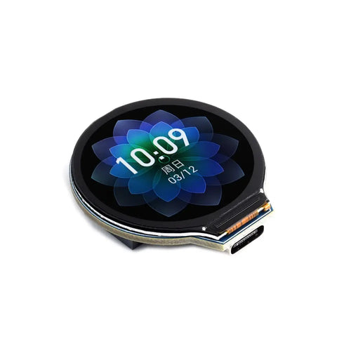 Waveshare ESP32-S3 Dev Board, 32-Bit LX7 Dual-Core Processor, W/ 1.28" IPS Round LCD (GC9A01 Display Driver Chip)