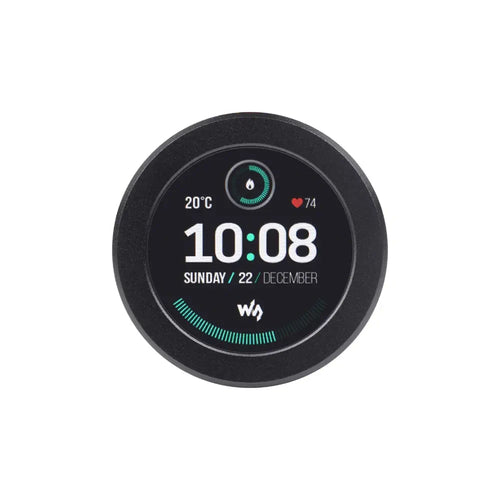 Waveshare ESP32-S3 Dev Board, W/ 1.28" Round Touch LCD, Accelerometer & Gyroscope Sensor, Case