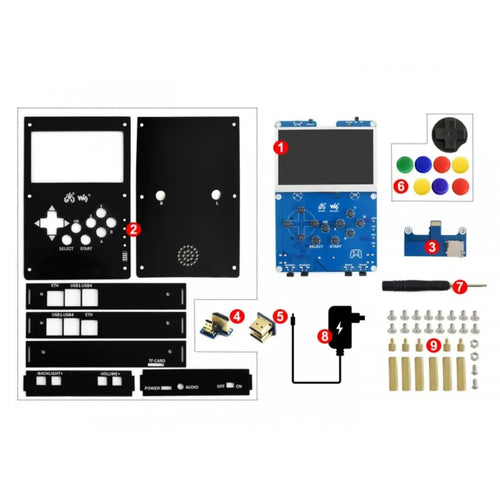 Waveshare GamePi43 Add-Ons for Raspberry Pi to Build GamePi43 (EU)