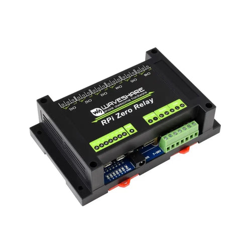 Waveshare Industrial 6-Ch Relay Module for Raspberry Pi Zero, RS485/CAN, Isolated Protections (EU)