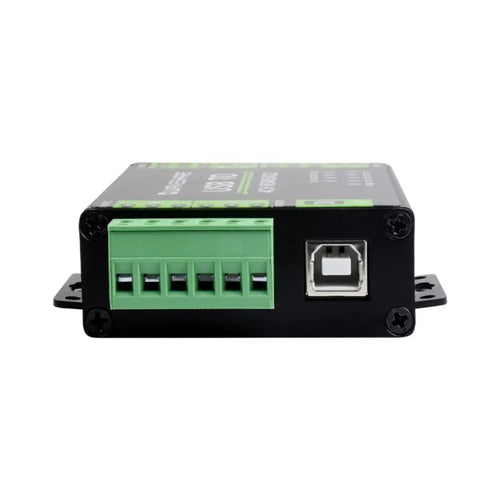 Waveshare Industrial Isolated USB to RS485/422 Converter, FT4232HL Chip, Supports USB to 2-Ch RS485 + 2-Ch RS485/422