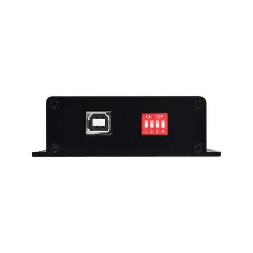 Waveshare Industrial USB to 4Ch RS485 Converter, Multi Protection Circuits, Multi System Support, Aluminium Alloy Case