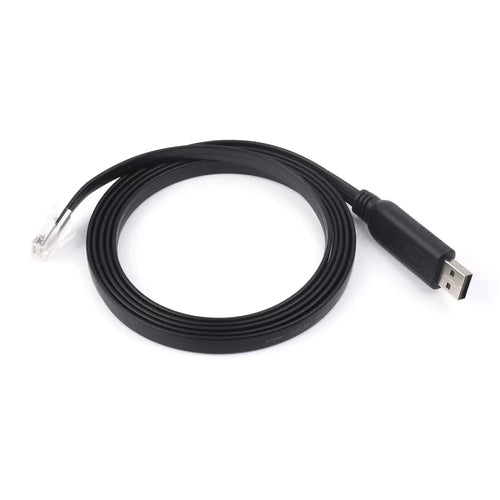 Waveshare Industrial USB to RJ45 Console Cable, USB Type A to RJ45 Console Male Port, FT232RL Chip, 1.8m Length