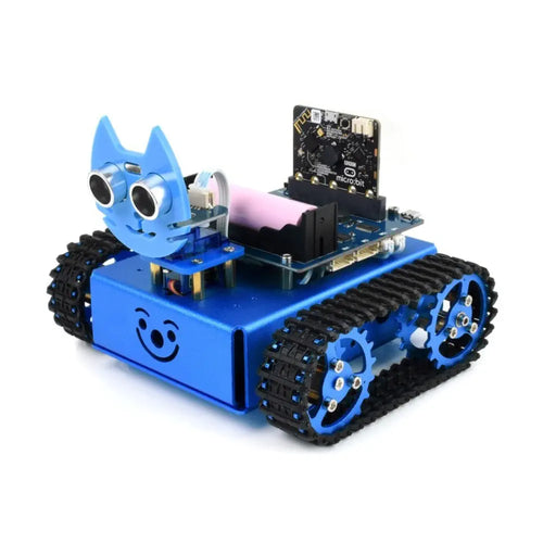 Waveshare KitiBot Starter Tracked Robot Building Kit Based on BBC micro:bit
