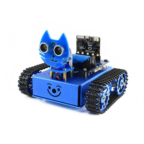 Waveshare KitiBot Starter Tracked Robot Building Kit Based on BBC micro:bit