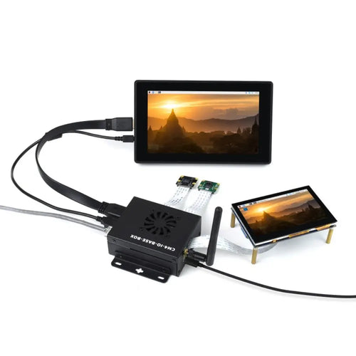 Waveshare Mini-Computer Based on Raspberry Pi Compute Module 4 (not Included), Mini IO Board Lite Ver (EU)