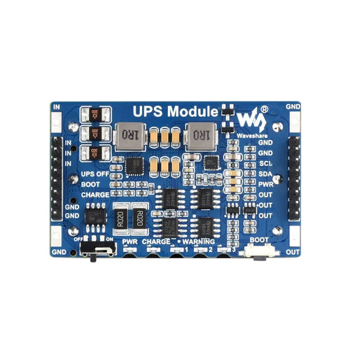 Waveshare Mini Uninterruptible Power Supply Module, Supports Charging & Power Output at the Same Time, 5V 2.5A Output