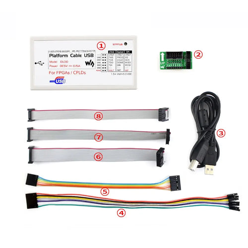 Waveshare Platform Cable USB Programmer & Debugger for Xilinx Devices