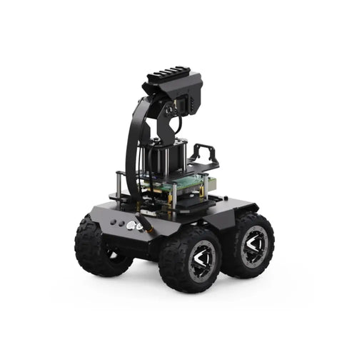 Waveshare RaspRover 4WD AI Robot, Dual Controllers, All-Metal Body, Computer Vision for Pi 5 (EU)