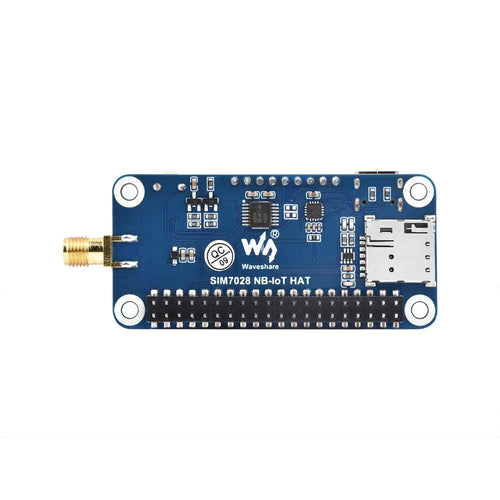 Waveshare SIM7028 NB-IoT HAT for Raspberry Pi, Supports Global Band NB-IoT Communication