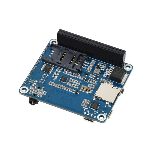 Waveshare SIM7600E LTE Cat-1 HAT for Raspberry Pi, 3G/2G/GNSS (Southeast Asia, West Asia, Europe, Africa)