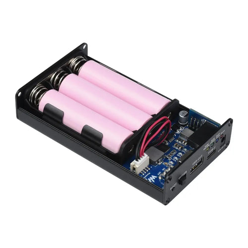 Waveshare Solar Power Manager (C), Supports 3x 18650 Batteries, Multi Protection Circuits