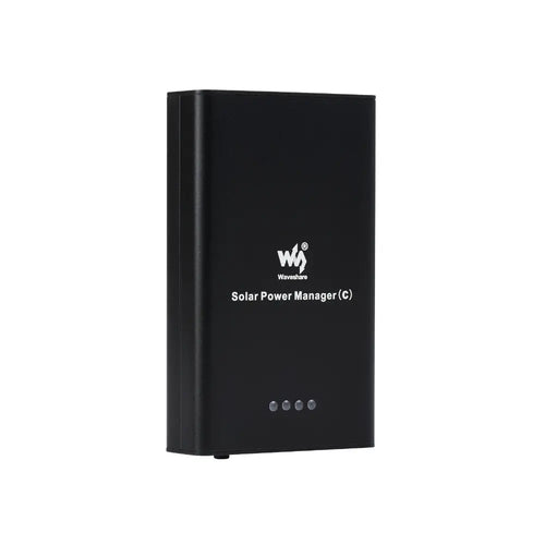 Waveshare Solar Power Manager (C), Supports 3x 18650 Batteries, Multi Protection Circuits