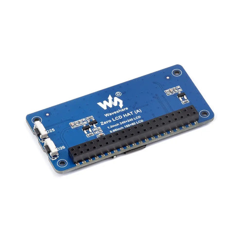Waveshare Triple LCD HAT for Raspberry Pi, Onboard 1.3" IPS LCD Main Screen & Dual 0.96" IPS LCD