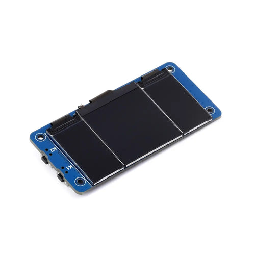 Waveshare Triple LCD HAT for Raspberry Pi, Onboard 1.3" IPS LCD Main Screen & Dual 0.96" IPS LCD