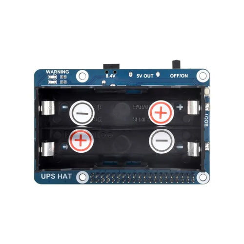 Waveshare Uninterruptible Power Supply UPS HAT for Raspberry Pi, Stable 5V Power Output