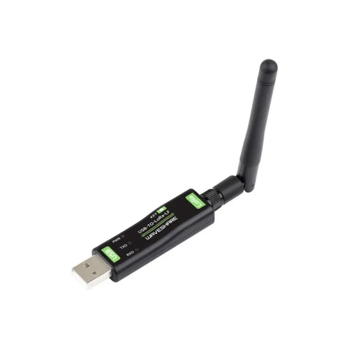 Waveshare USB to LoRa Data Transfer Module, Based on SX1262 (LF, XTAL Crystal)