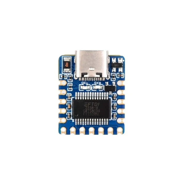 Waveshare USB to UART (TTL) Mini Communication Module, TTL Serial Converter, USB to TTL Converter (w/ Headers)