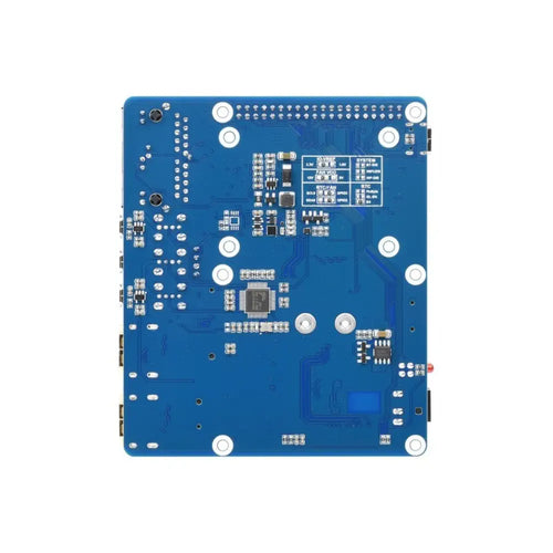 Waveshare WIFI6 Dual ETH Mini-Computer for Raspberry Pi CM4 (not Included), Onboard M.2 E (Board Only)