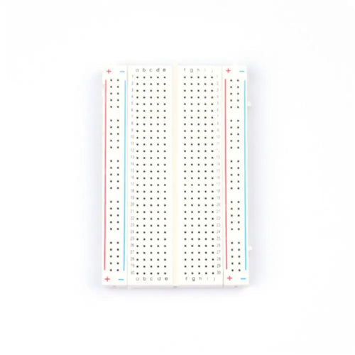 White Solderless Prototype PCB Board Breadboard 400 Tie-points 83x55mm