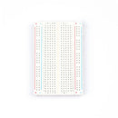 White Solderless Prototype PCB Board Breadboard 400 Tie-points 83x55mm