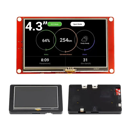 CrowPanel 4.3-Inch 480x272 HMI Touch Display, Wi-Fi & BLE