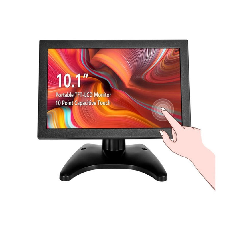 10.1inch TFT-LCD Monitor 1280x800 Color GC1016 w/ AV1 VGA HDMI BNC USB & Speaker