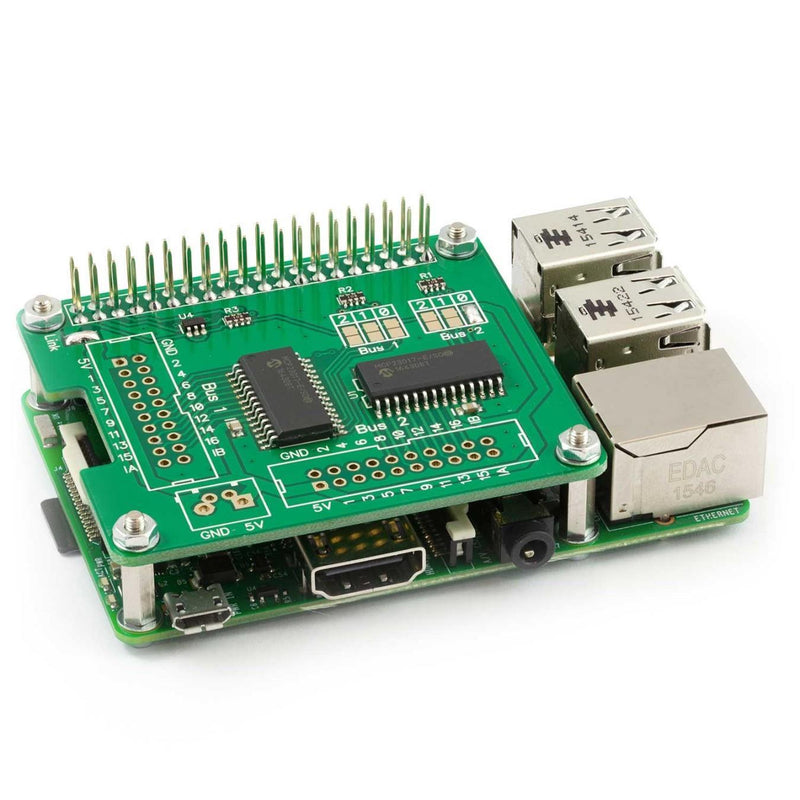 32 Channel Digital Expansion HAT for Raspberry Pi