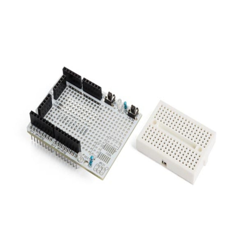 Protoshield Prototyping Board w/ Mini Breadboard for Arduino UNO