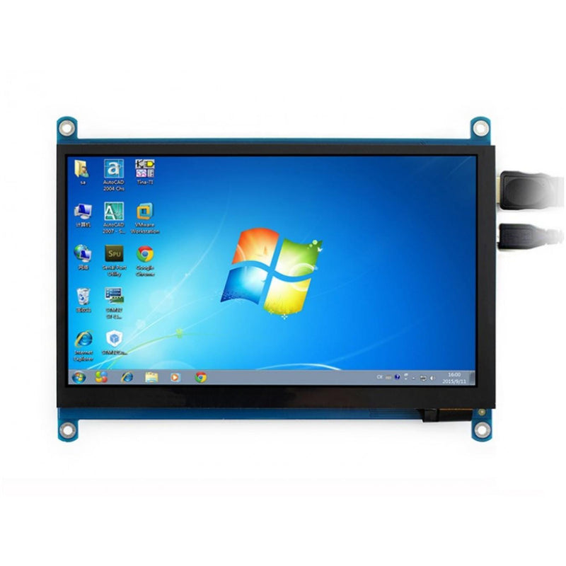 7-In HDMI LCD 1024x600 IPS Capacitive Touch Screen