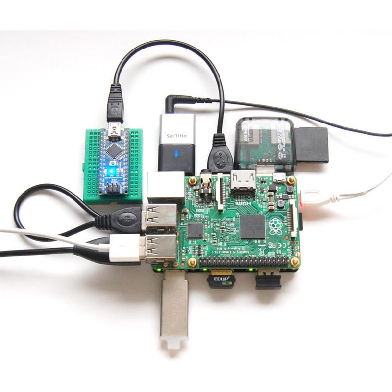 7-Port USB Hub for Raspberry Pi