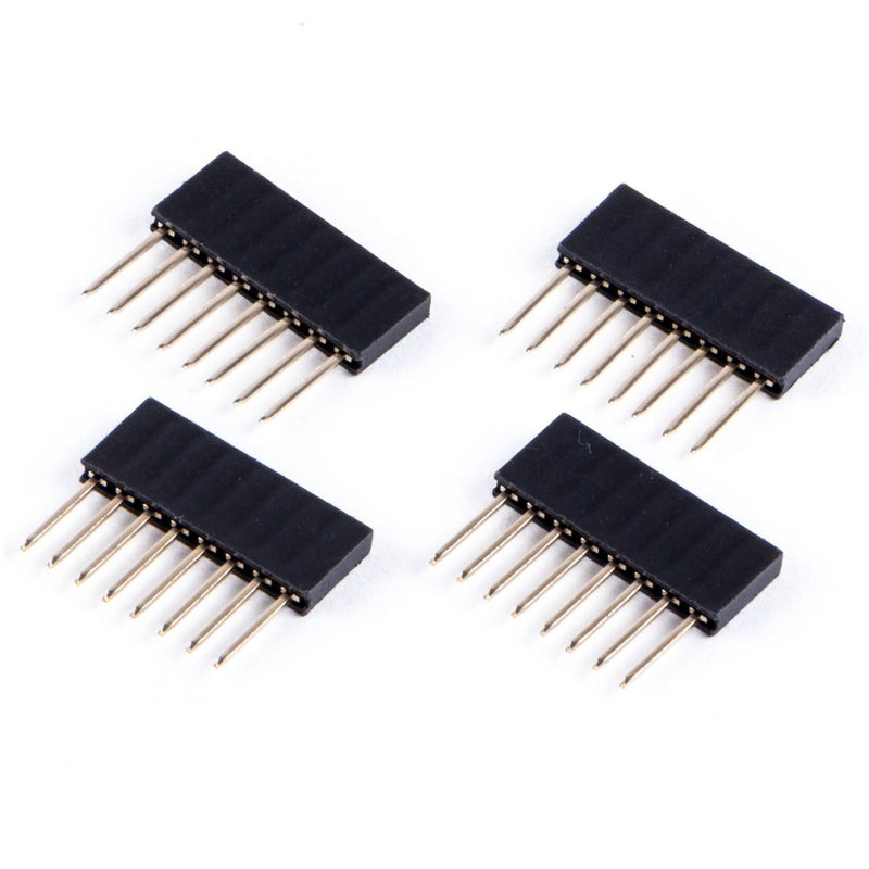 Arduino 8-Pin Extended Stackable Headers (4pk)