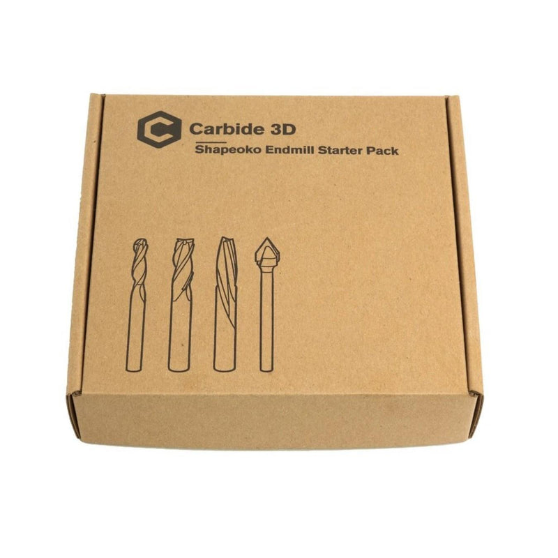 Carbide 3D Shapeoko Endmill Starter Pack